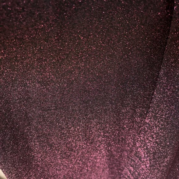 Michael Kors Metallic Twist Front Sheath Midi Dress Size Large Holiday Party - Picture 16 of 17